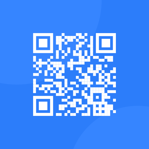 QR code directing to the 'Frontend Mentor' home page.